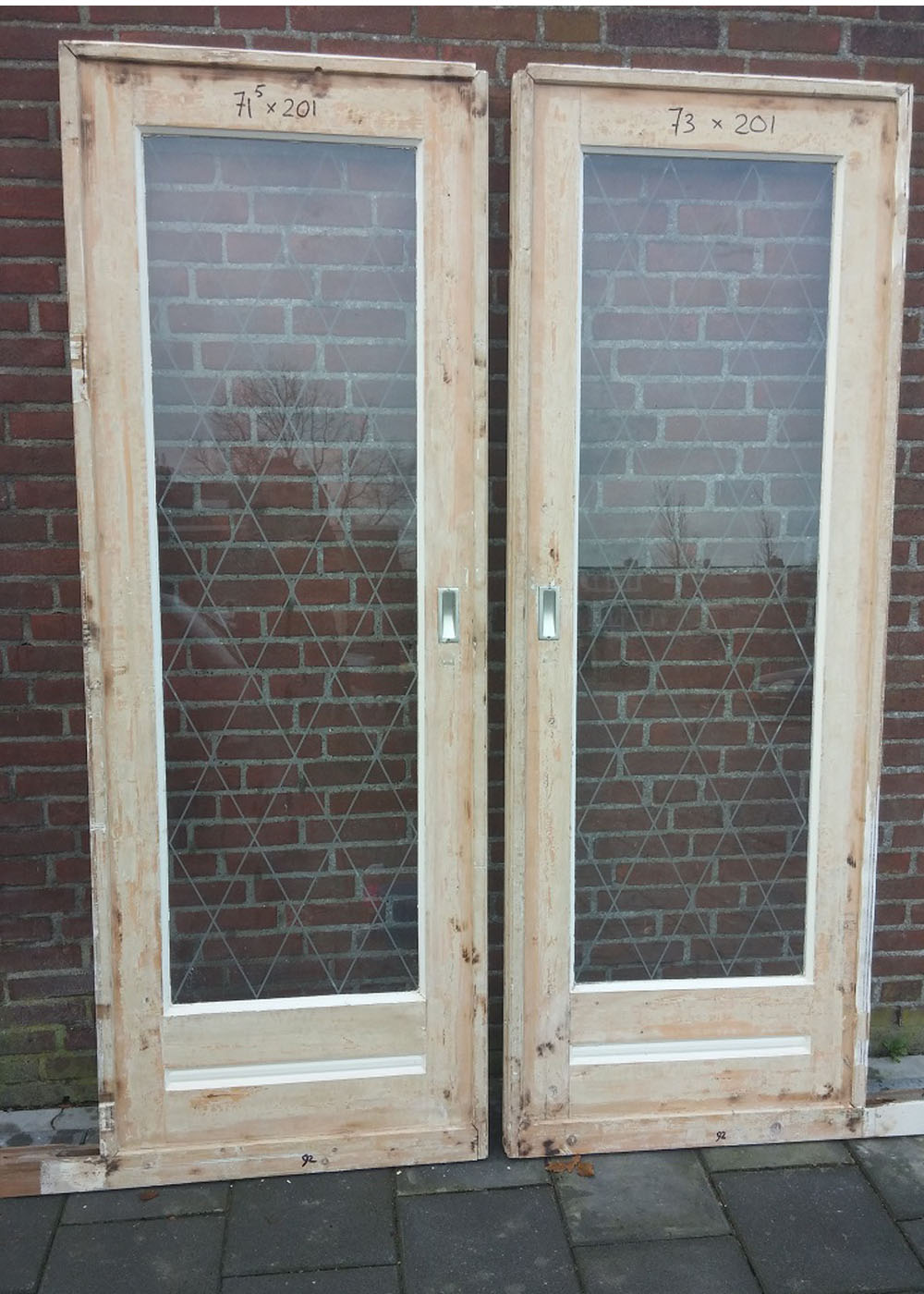 kamer ensuite deuren zonder glas in lood 676